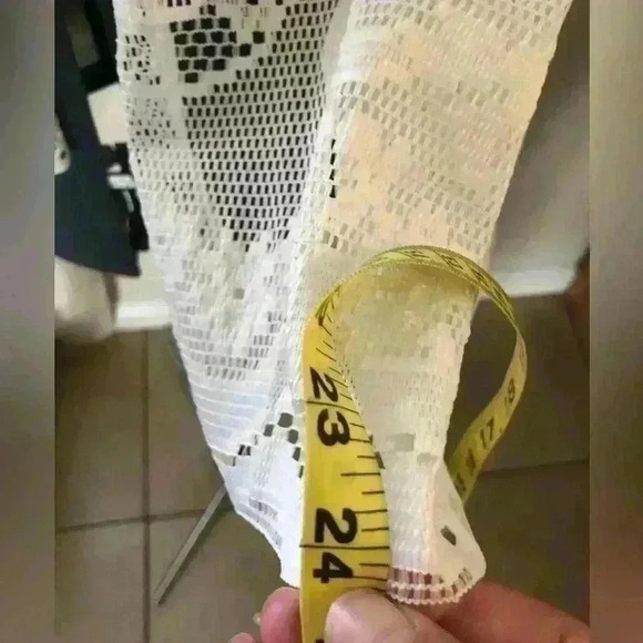 Handmade Vtg fabric lace poncho shrug Women S-Large? - Picture 9 of 9